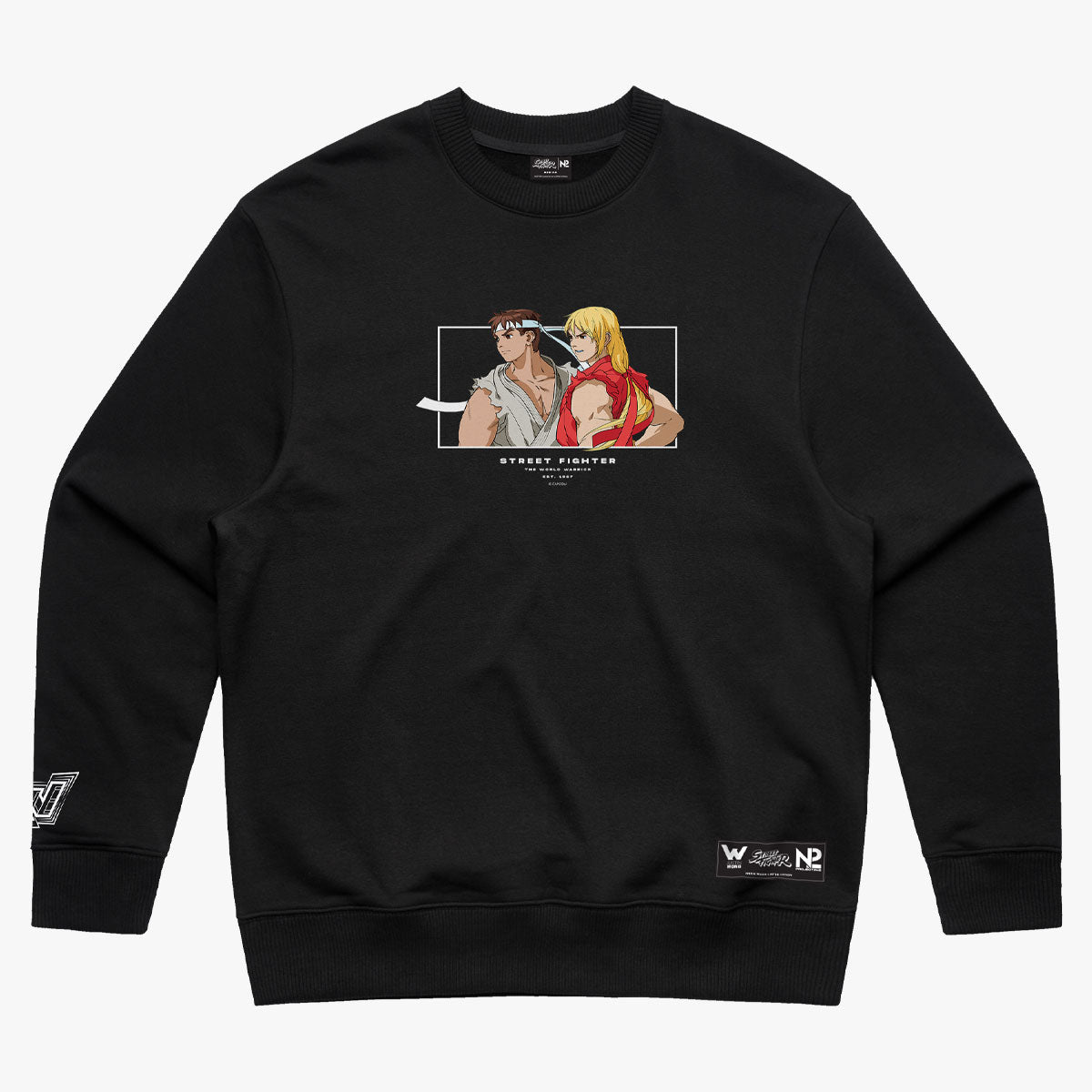 ryu Ryu & Ken Crewneck - JWong Limited Edition – Project:N2 US Store