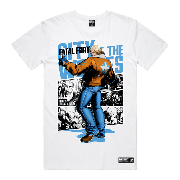 FATAL FURY City of the Wolves tシャツ Lサイズ FATAL FURY COTW ROCK HOWARD SHIRT – Nerds Clothing