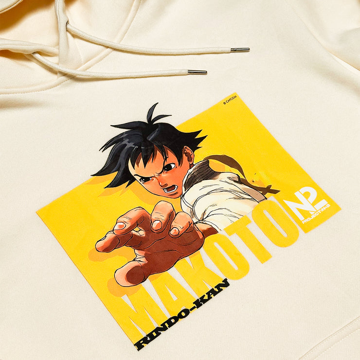 N2 x 3rd Strike - Makoto Hoodie - ECRU