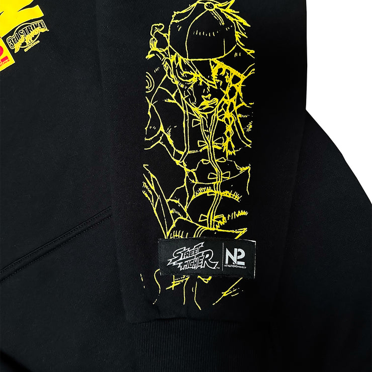 N2 x 3rd Strike - Yun and Yang Hoodie - Black