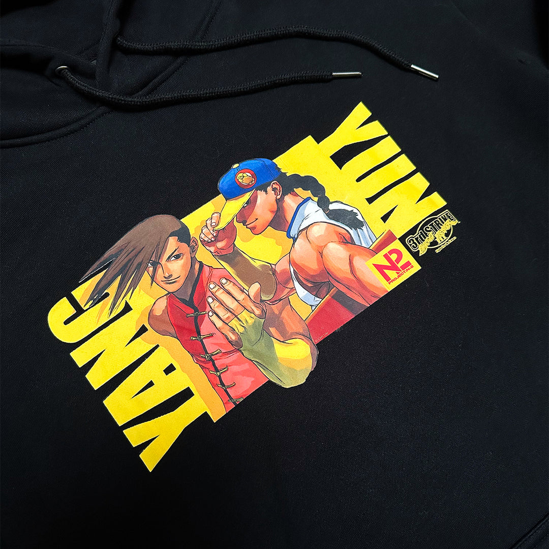 N2 x 3rd Strike - Yun and Yang Hoodie - Black – Project:N2 US Store