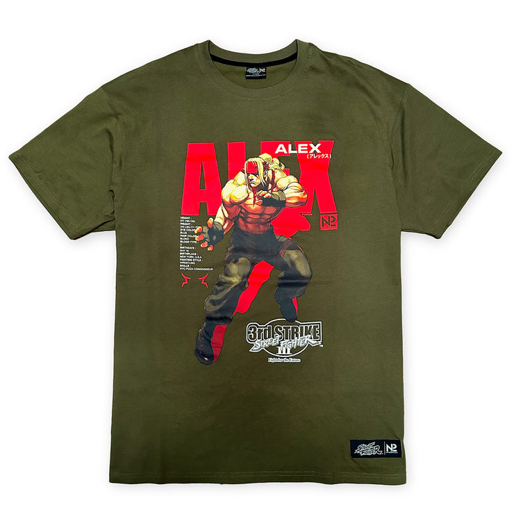 N2 x 3rd Strike - Alex Tee - Dark Olive