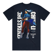N2 x 3rd Strike - Chun-Li Tee - Navy
