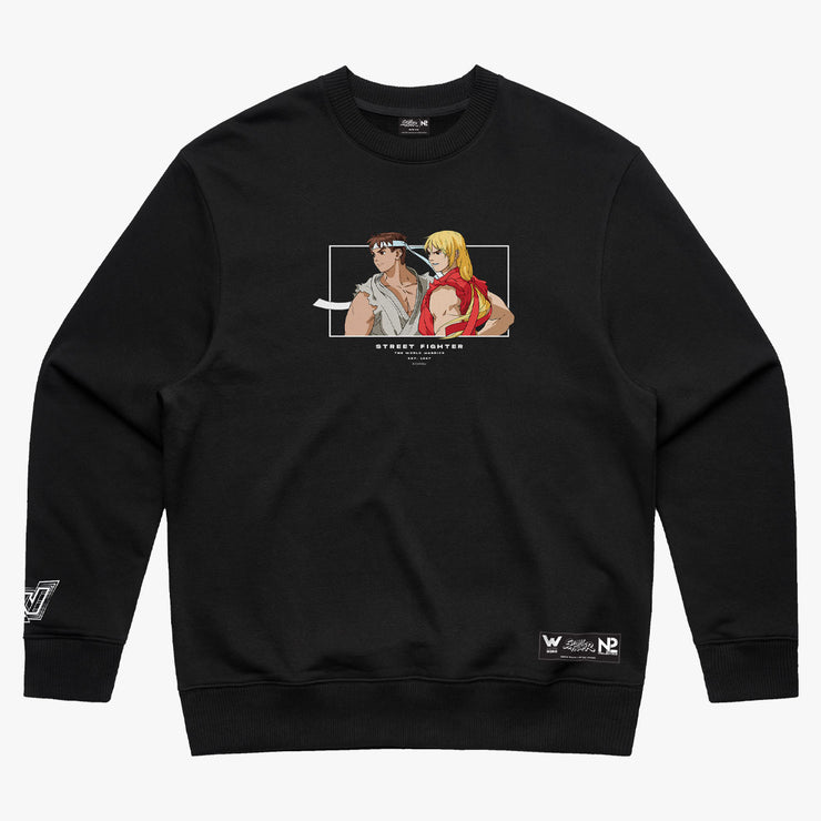 ryu⭐︎ Ryu & Ken Crewneck - JWong Limited Edition – Project:N2 US Store