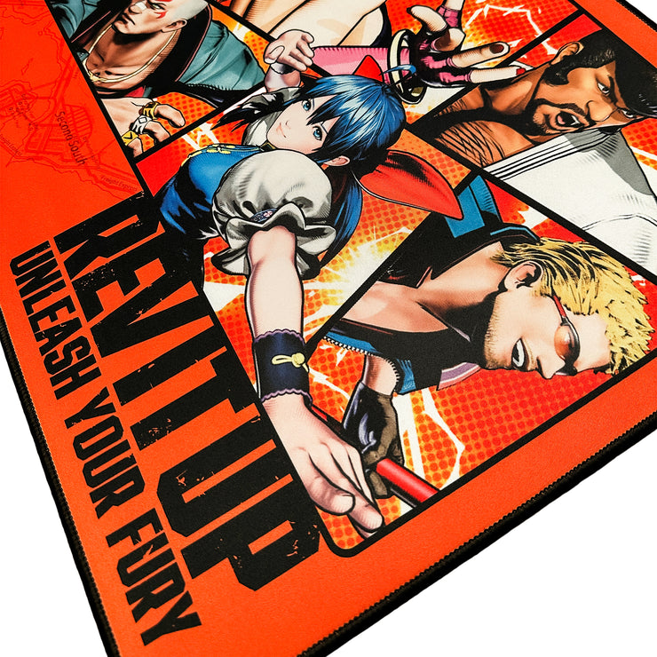 N2 x FF:CotW - REV IT UP Mousepad