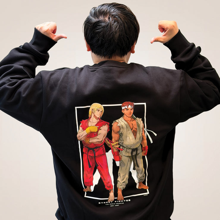 R.Y.U Ryu & Ken Crewneck - JWong Limited Edition – Project:N2 US Store