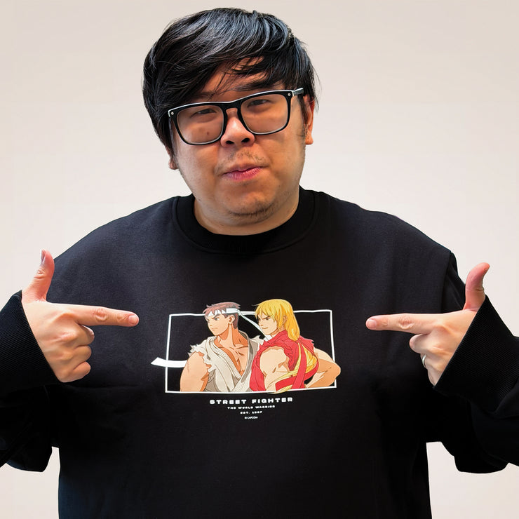 Ryu & Ken Crewneck - JWong Limited Edition – Project:N2 US Store